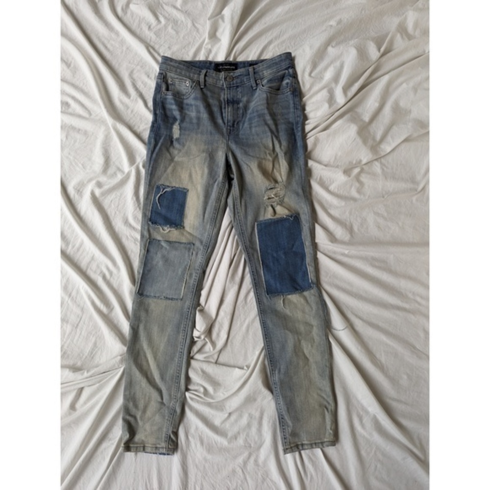 Lucky Brand Patchwork Jeans